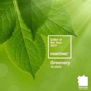 Pantone Color 2017 Greenery