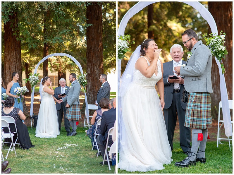 Meghan Andrew Scottish Rustic Jamison Brown House Wedding Freedom Hall And Gardens In Santa Clara California Jen Vazquez Photography