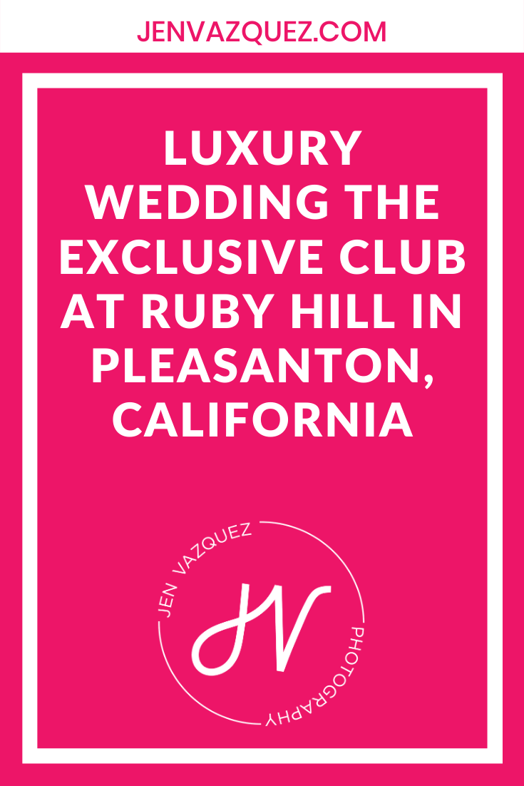 luxury Wedding The exclusive club at ruby hill in pleasanton, california 2
