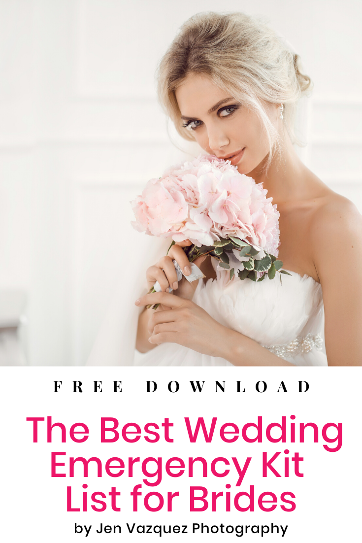 Best Wedding Emergency Kit List for Brides 8