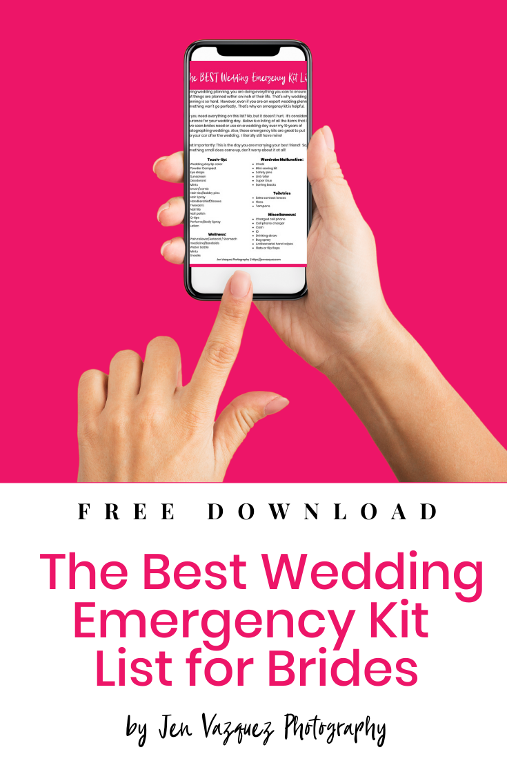 Best Wedding Emergency Kit List for Brides (1)
