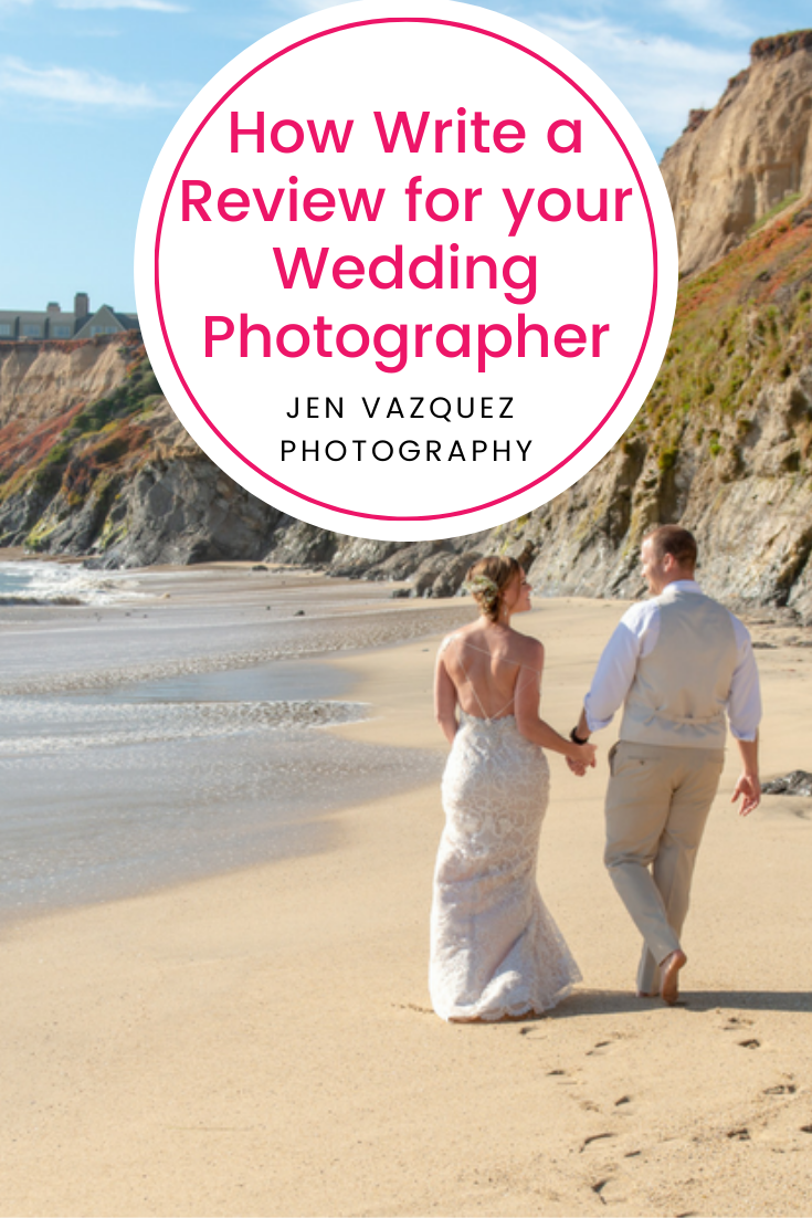 How to write a review for your wedding photographer