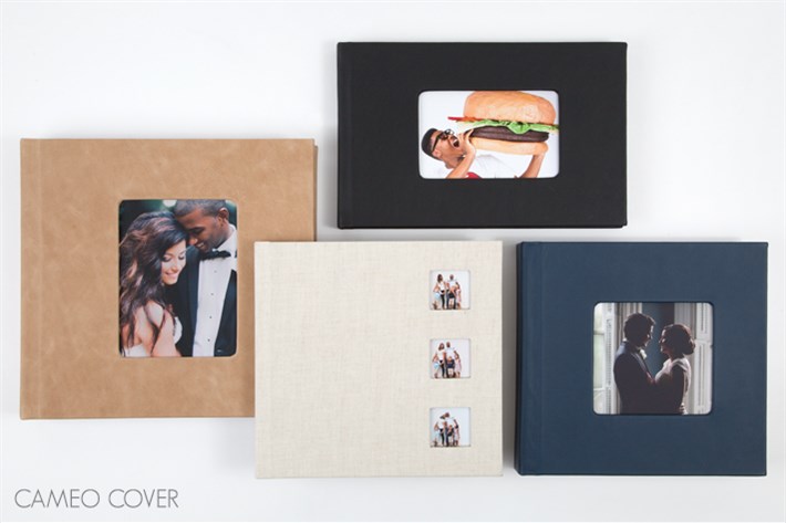 cameo covers for wedding albums - jen vazquez photography