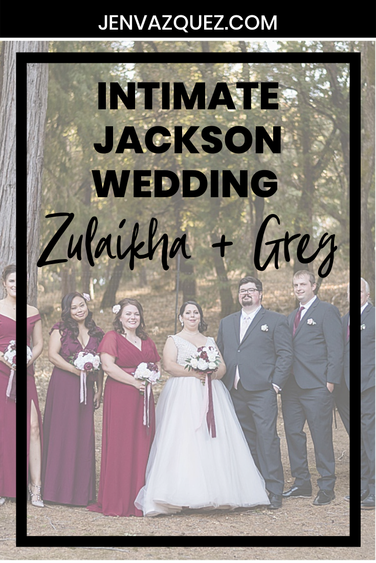 Intimate Jackson Wedding in the woods