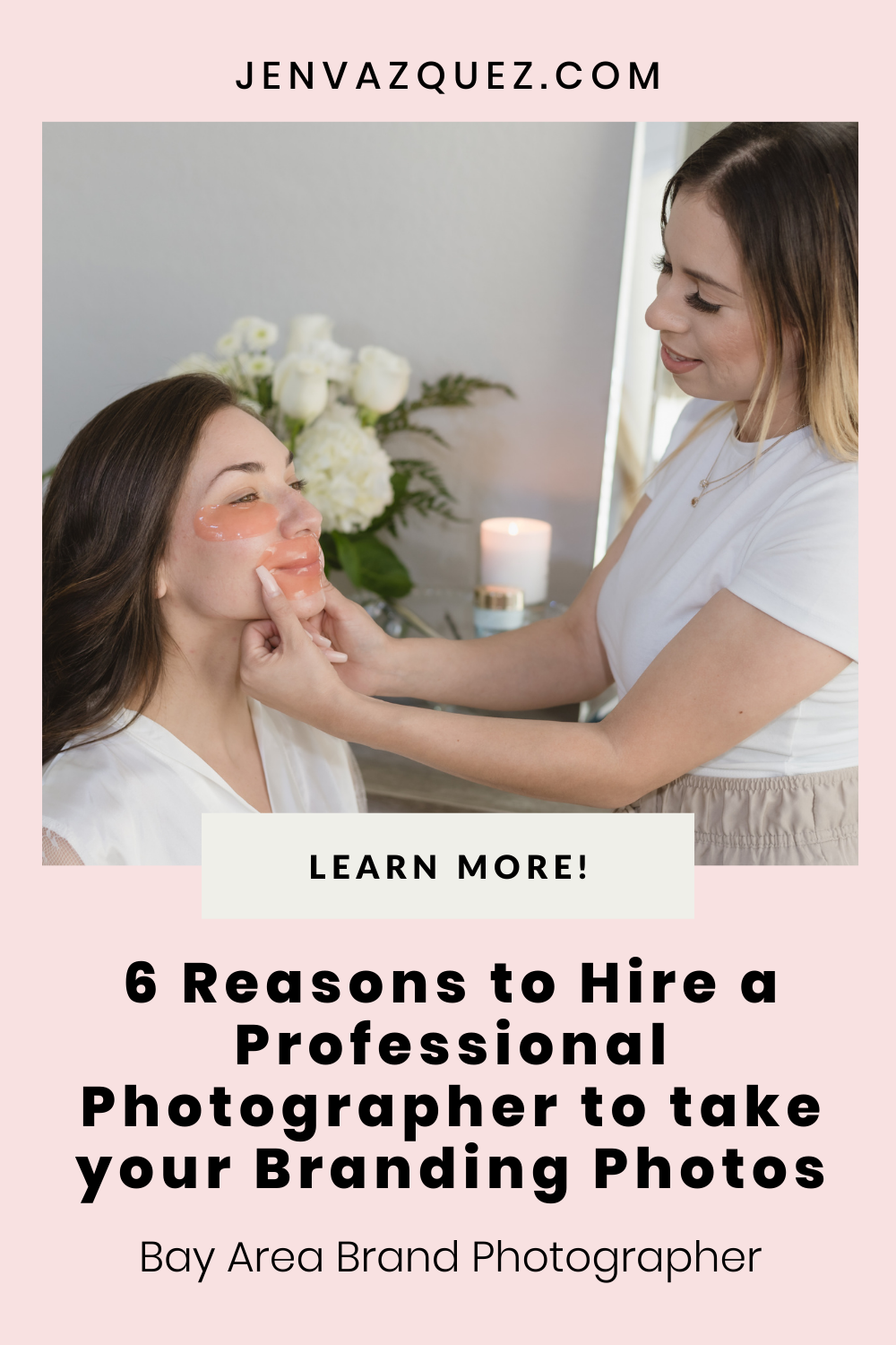 6 Reasons to Hire a Professional Photographer to take your Branding Photos by bay area brand photographer jen vazquez