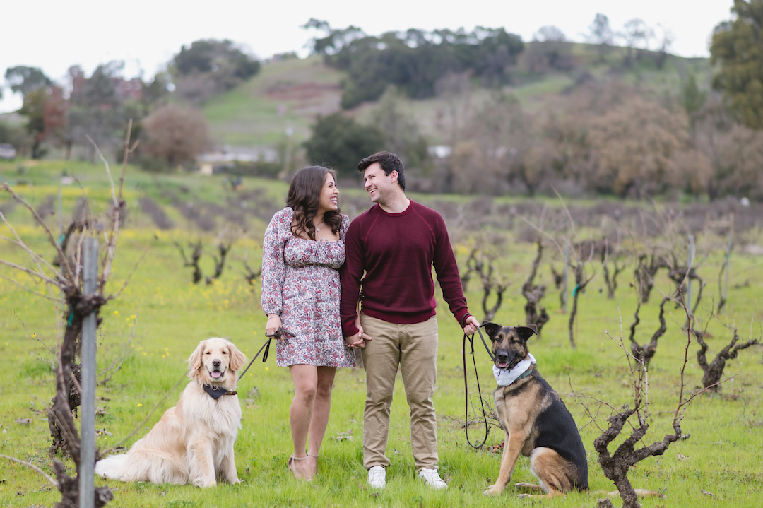 Engagement Session at Fortino Winery by Jen Vazquez Photography Kevin + Kassi