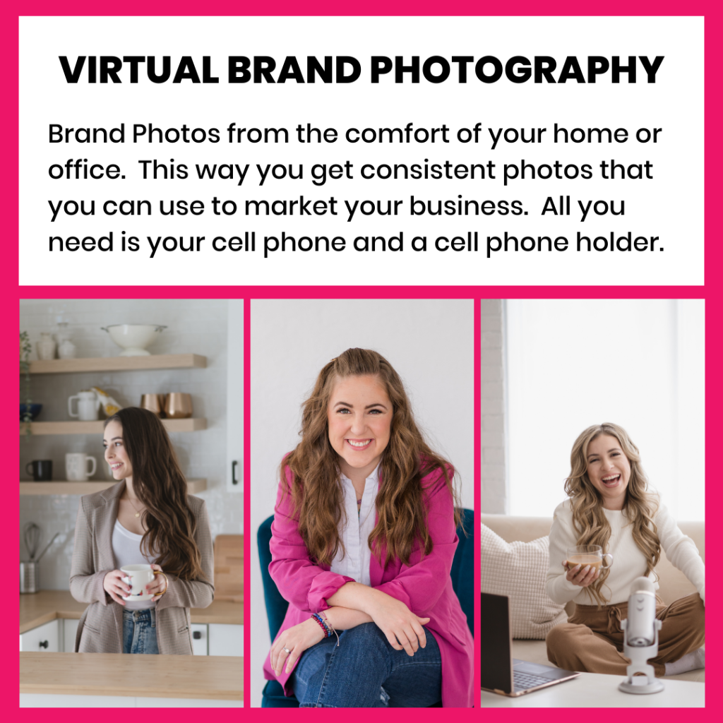 Virtual Brand Photography social media post
