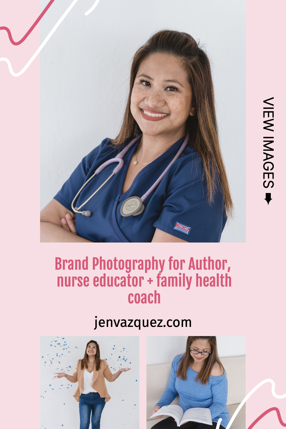 Autoimmune Author, nurse educator + family health coach | Bay Area Brand Photographer Jen Vazquez Photography