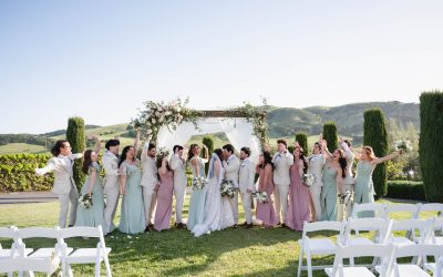 Soft Romantic + Minimalistic Wedding at Viansa Winery in Sonoma | Kassandra + Kevin