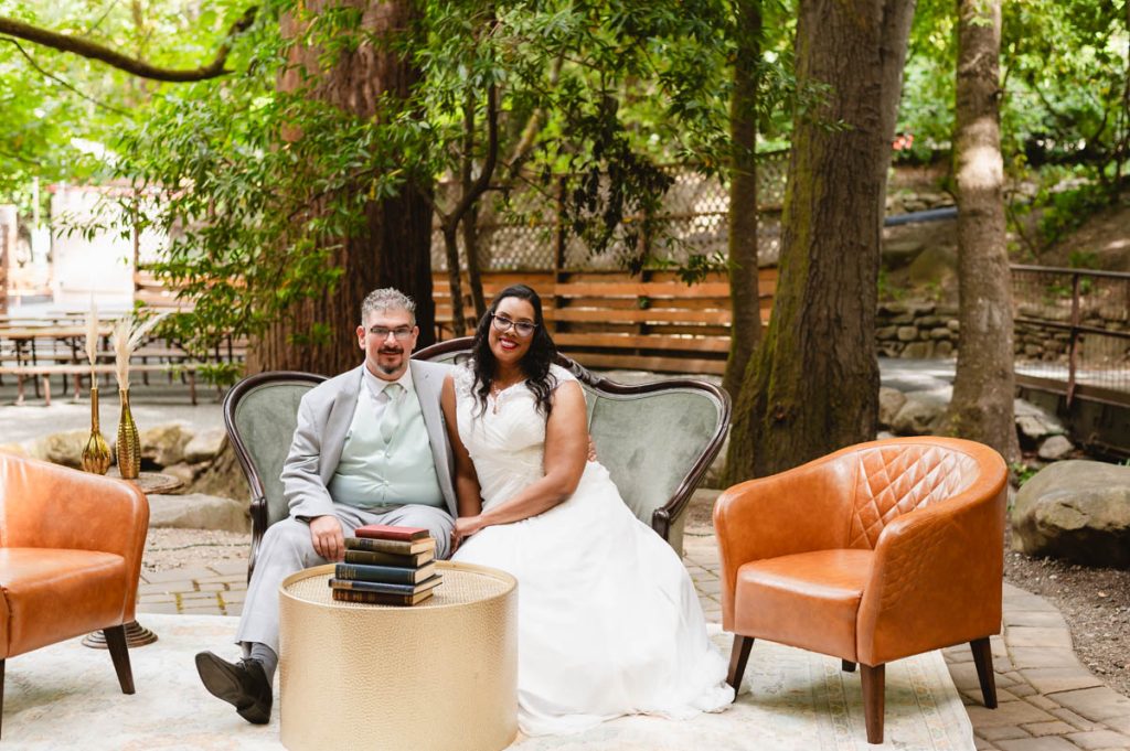 -Intimate Summer Wedding in the Woods at Saratoga Springs California by Jen Vazquez Photography California Elopement and Intimate Wedding Photographer