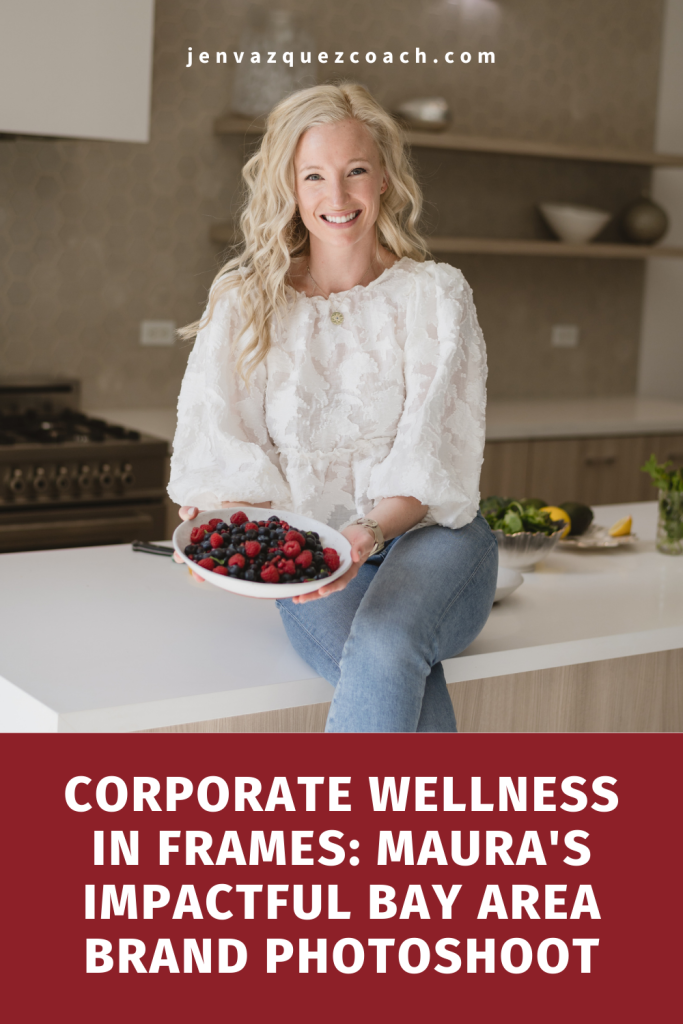 Personal Brand Photography of Maura Rodgers A Registered Dietitian of San Mateo California by Jen Vazquez Photography