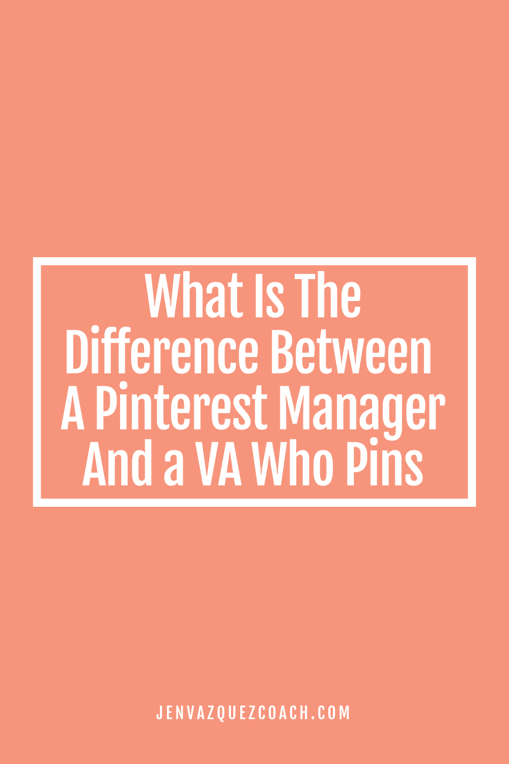 What Is The Difference Between A Pinterest Manager And a VA Who Pins