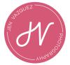 Jen Vazquez Photography button logo pink