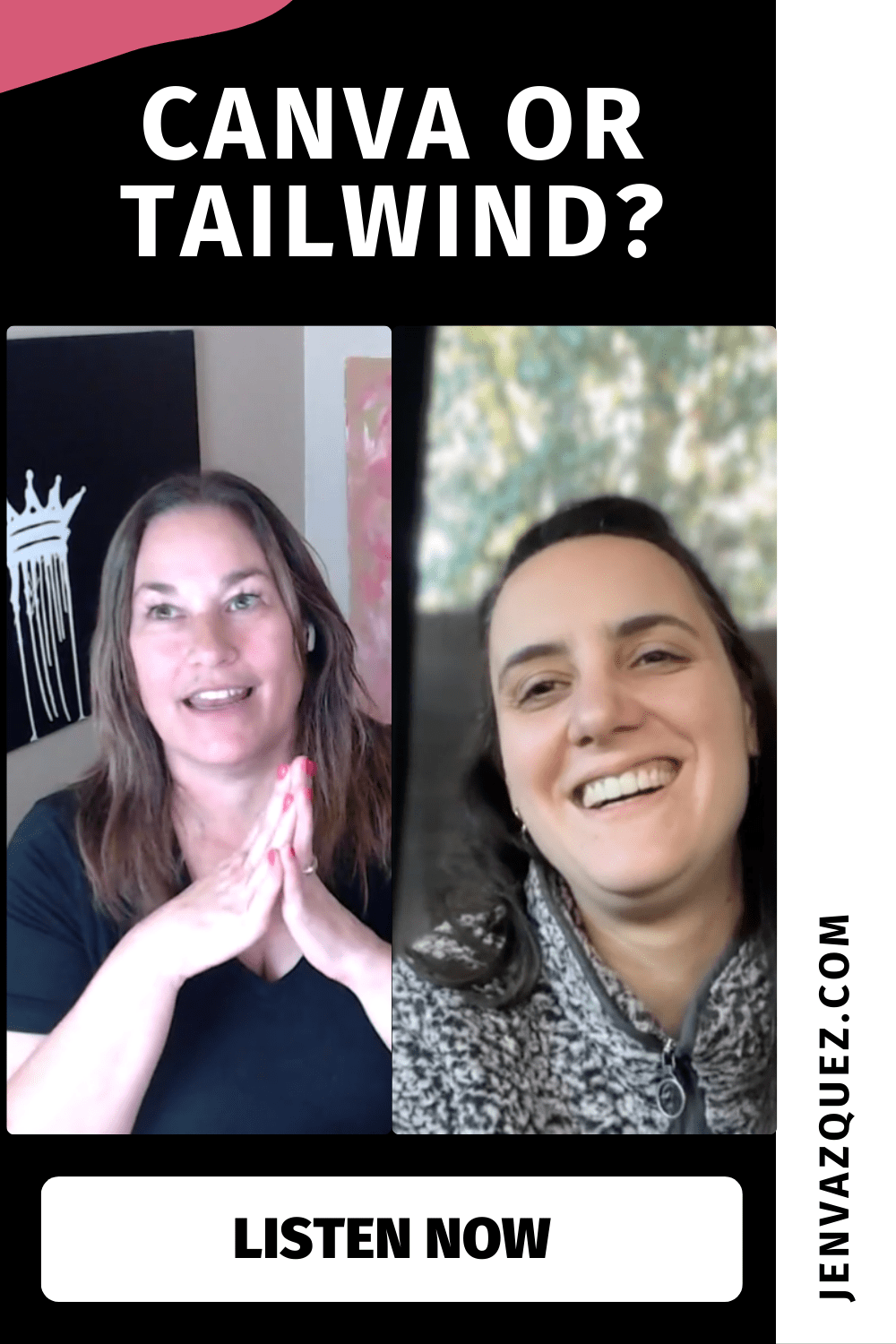 Canva or Tailwind_ - Would You Rather_ Pinterest vs. SEO Edition (You’ll Be Surprised What We’d Choose!) Would You Rather Pinterest vs. SEO Edition (You’ll Be Surprised What We’d Choose!) on Marketing Duo Podcast