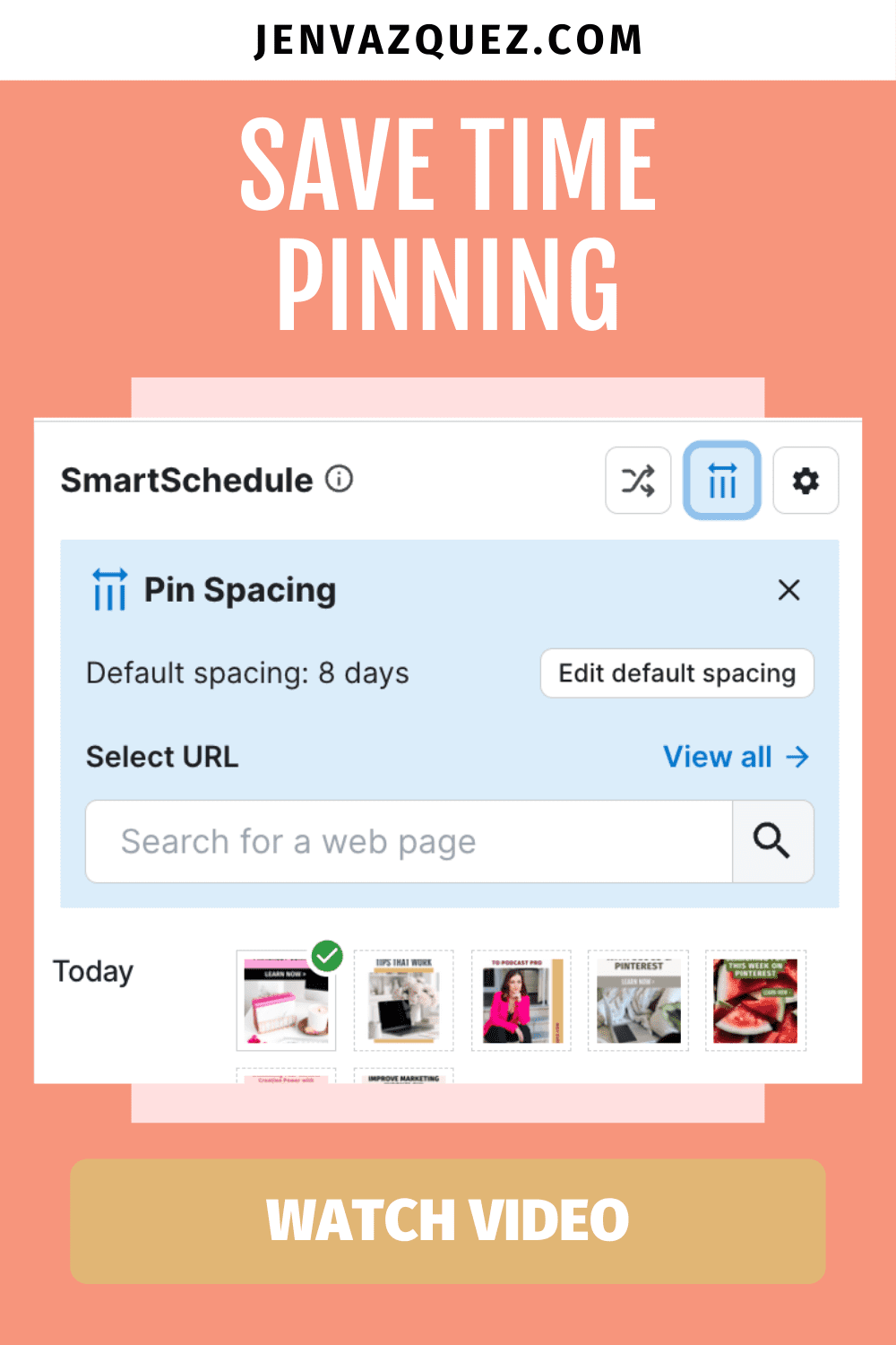 Save Time Pinning Tailwind Pin Spacing Tool_ Save Time and Prevent Pinterest Spam Filters by Jen Vazquez Media Tailwind Pin Spacing Tool: Save Time and Prevent Pinterest Spam Filters jen Vazquez media Marketing Strategy Academy