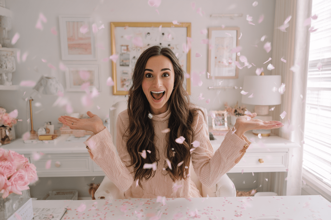 The_scene_is_a_women_in_a_home_office_with_bright_50eb69d2-9eb4-4cd4-802f-fa42717e7820_2-jen-vazquez-media-stock-images How I Cut My Instagram Stress and Boosted Engagement by 5000% with One Tool by Jen Vazquez Media