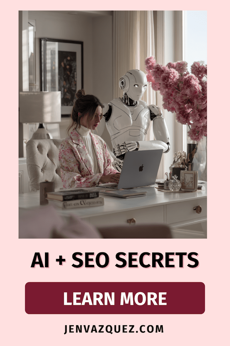 AI + SEO Secrets 35 _ Why SEO + AI Content Matters for Female Founders in 2025 on Marketing Duo Podcast with Cinthia Pacheco and Jen of Jen Vazquez Media Why SEO + AI Content Matters for Female Founders in 2025 on Marketing Duo Podcast with Jen Vazquez and Cinthia Pacheco