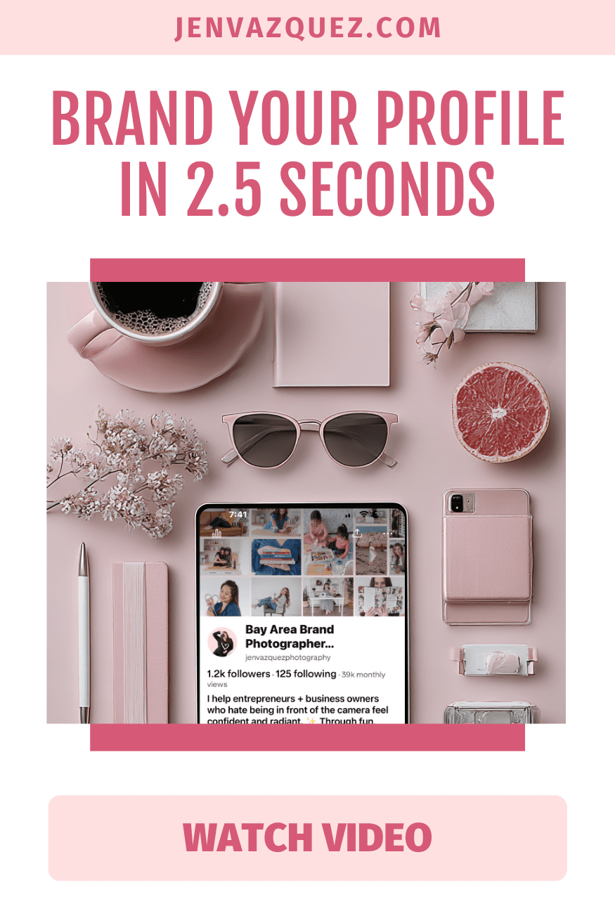 Brand Your Profile in 2.5 Seconds How to Brand Your Pinterest Profile to Attract Clients (Step-by-Step) on Marketing Strategy Academy Podcast by Jen Vazquez Media Brand Your Profile in 2.5 Seconds How to Brand Your Pinterest Profile to Attract Clients (Step-by-Step) on Marketing Strategy Academy Podcast by Jen Vazquez Media