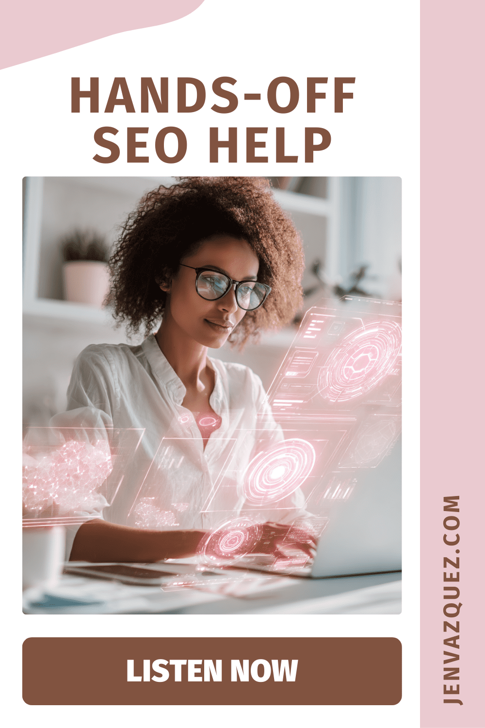 Hands-Off SEO Help Why AI + SEO Are Changing the Way Female Founders Get Found Online on Marketing Strategy Academy Podcast by Jen Vazquez Media Hands-Off SEO Help Why AI + SEO Are Changing the Way Female Founders Get Found Online on Marketing Strategy Academy Podcast by Jen Vazquez Media