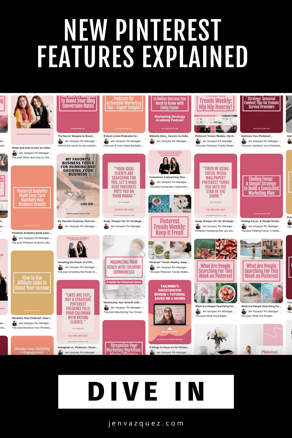 Pinterest Presents 2025_ What Service Providers Need to Know About the Latest Updates on Marketing Strategy Academy Podcast with Jen Vazquez Pinterest Presents 2025_ What Service Providers Need to Know About the Latest Updates on Marketing Strategy Academy Podcast with Jen Vazquez
