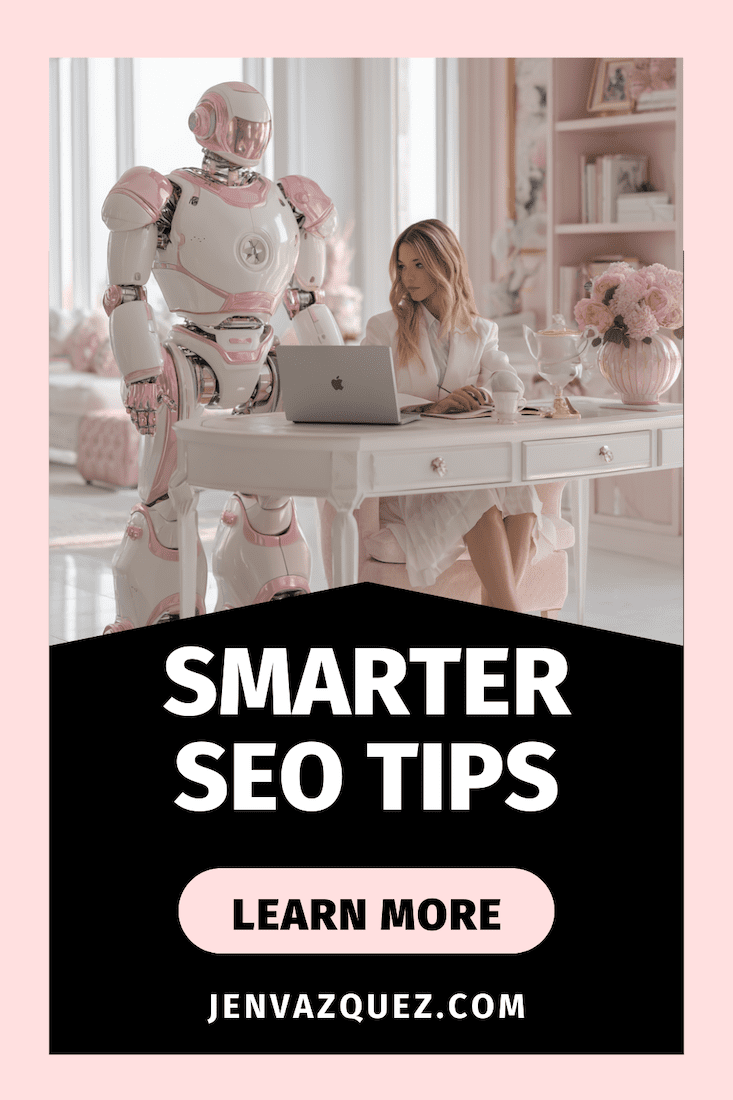 Smarter SEO Tips 35 _ Why SEO + AI Content Matters for Female Founders in 2025 on Marketing Duo Podcast with Cinthia Pacheco and Jen of Jen Vazquez Media Why SEO + AI Content Matters for Female Founders in 2025 on Marketing Duo Podcast with Jen Vazquez and Cinthia Pacheco<br />