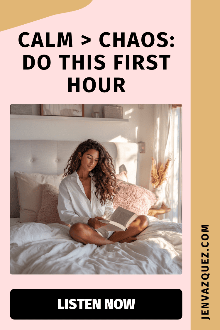 Calm _ Chaos_ Do This First Hour Try Jeff Bezos’ 1-Hour Morning Rule with Us_ The 30-Day Clarity Challenge on Marketing Duo Podcast Try Jeff Bezos’ 1-Hour Morning Rule with Us: The 30-Day Clarity Challeng