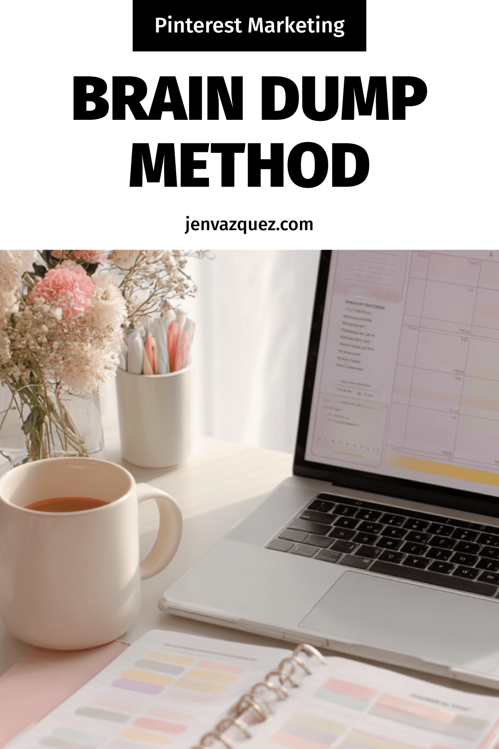 My fast journaling/brainstorming process to sleep better, make clearer decisions, and calm the chaos. Pin this as your nightly wind-down reminder on Marketing Duo Podcast