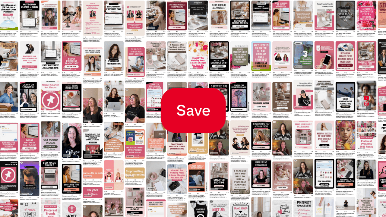310 | Your Pinterest Isn’t Broken: Why Saves Don’t Turn Into Clicks (And How to Fix It) by Jen Vazquez Media