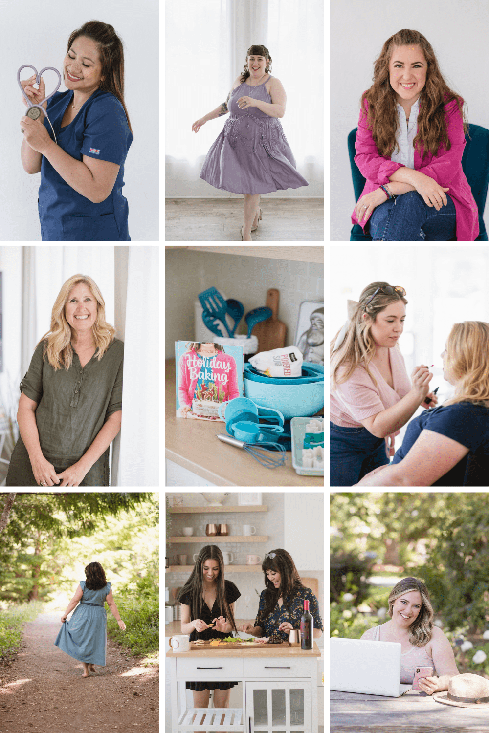 brand photos talking about The Visibility Shoot Brand Mini Sessions for Female Service Providers