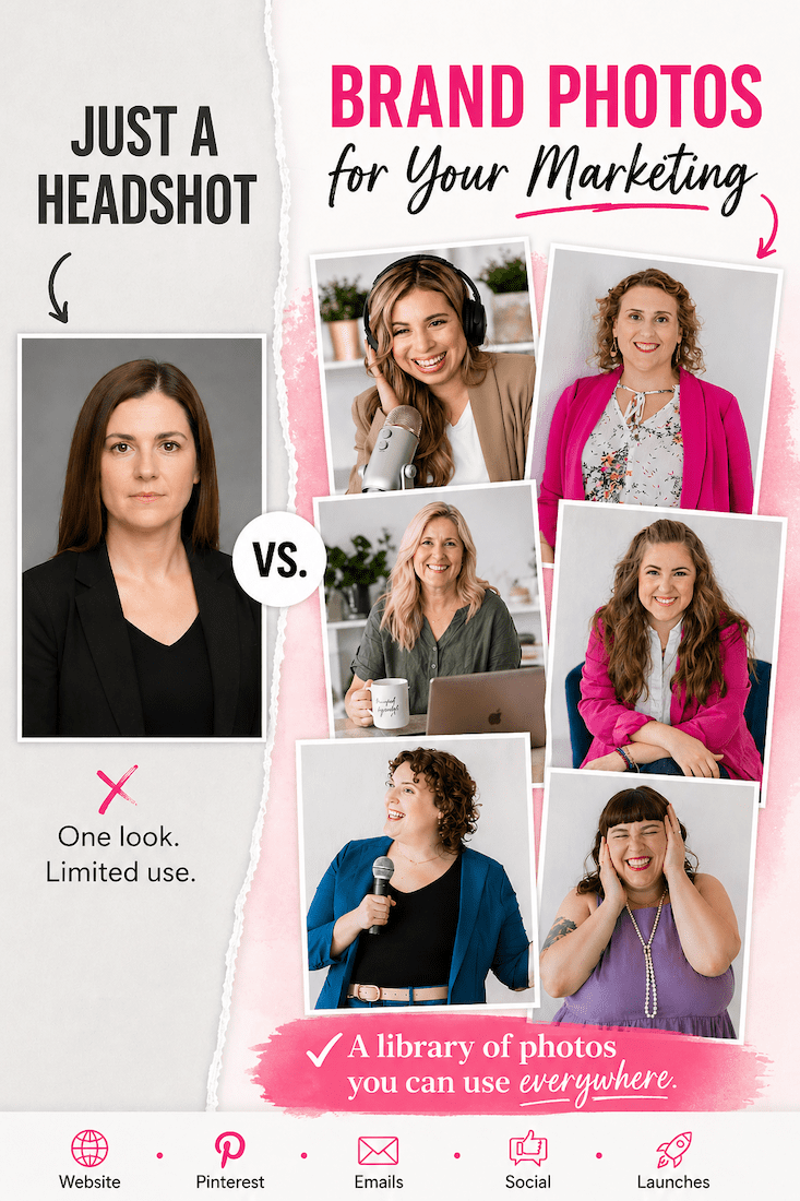 Headshots vs Brand Photography: Which One Does Your Business Actually Need?